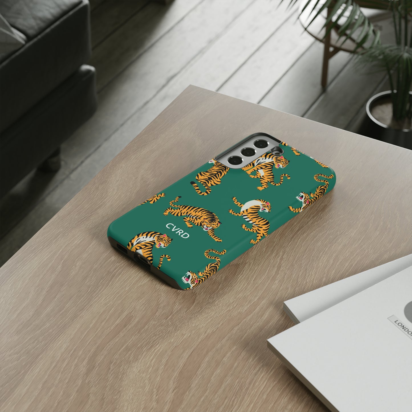 Green Tiger Samsung Phone Case