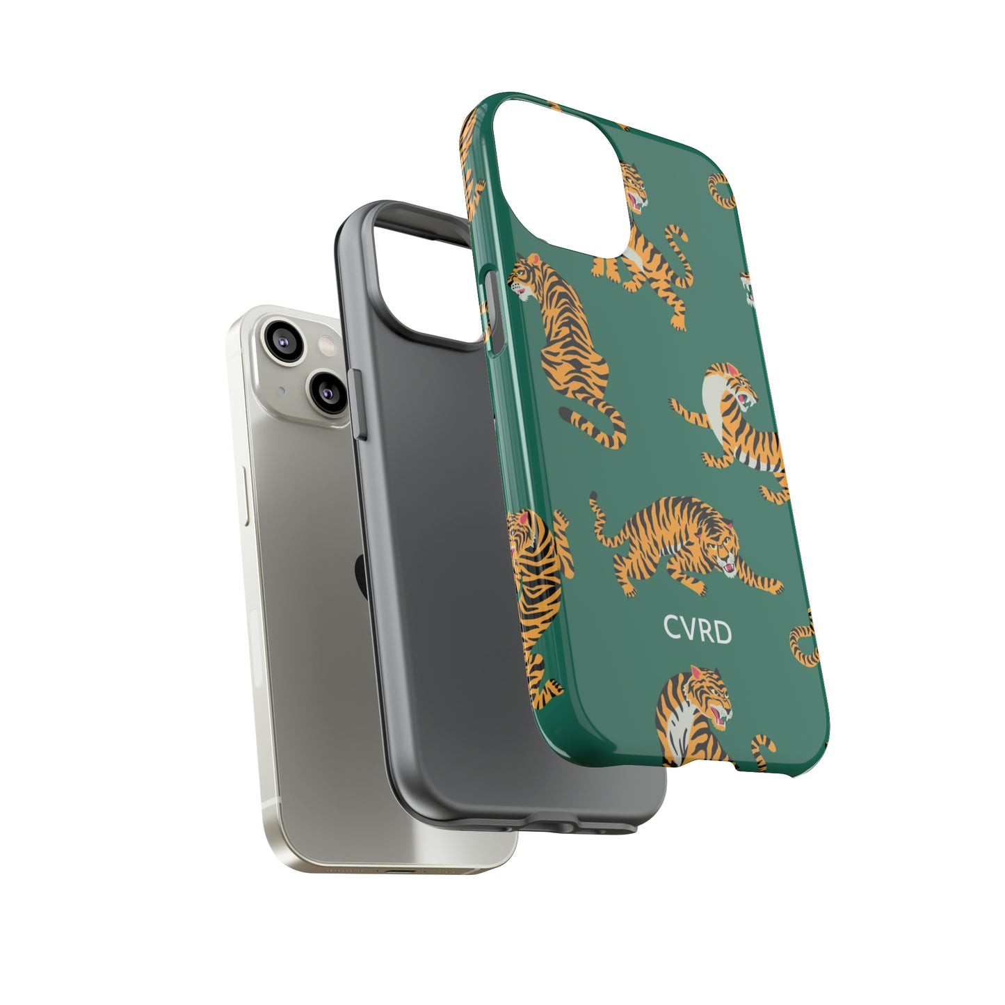 Green Tiger iPhone Case