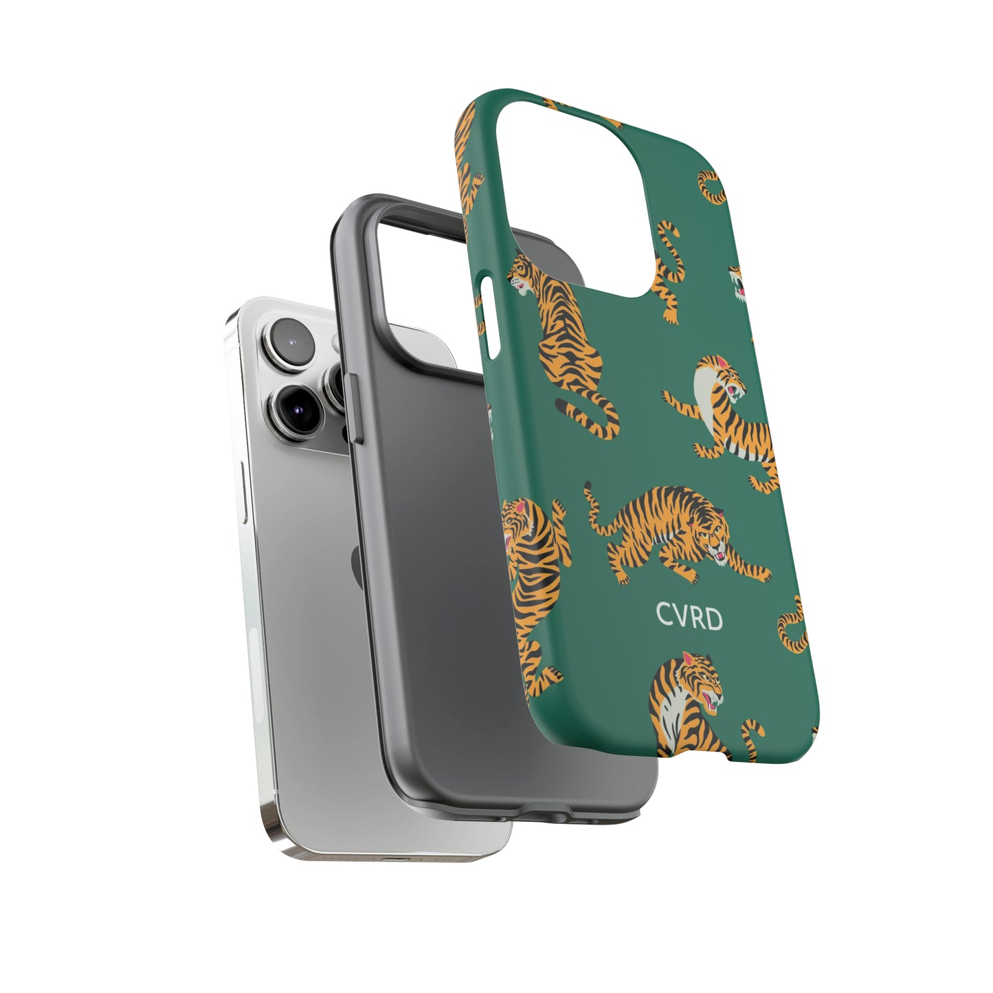 Green Tiger iPhone Case