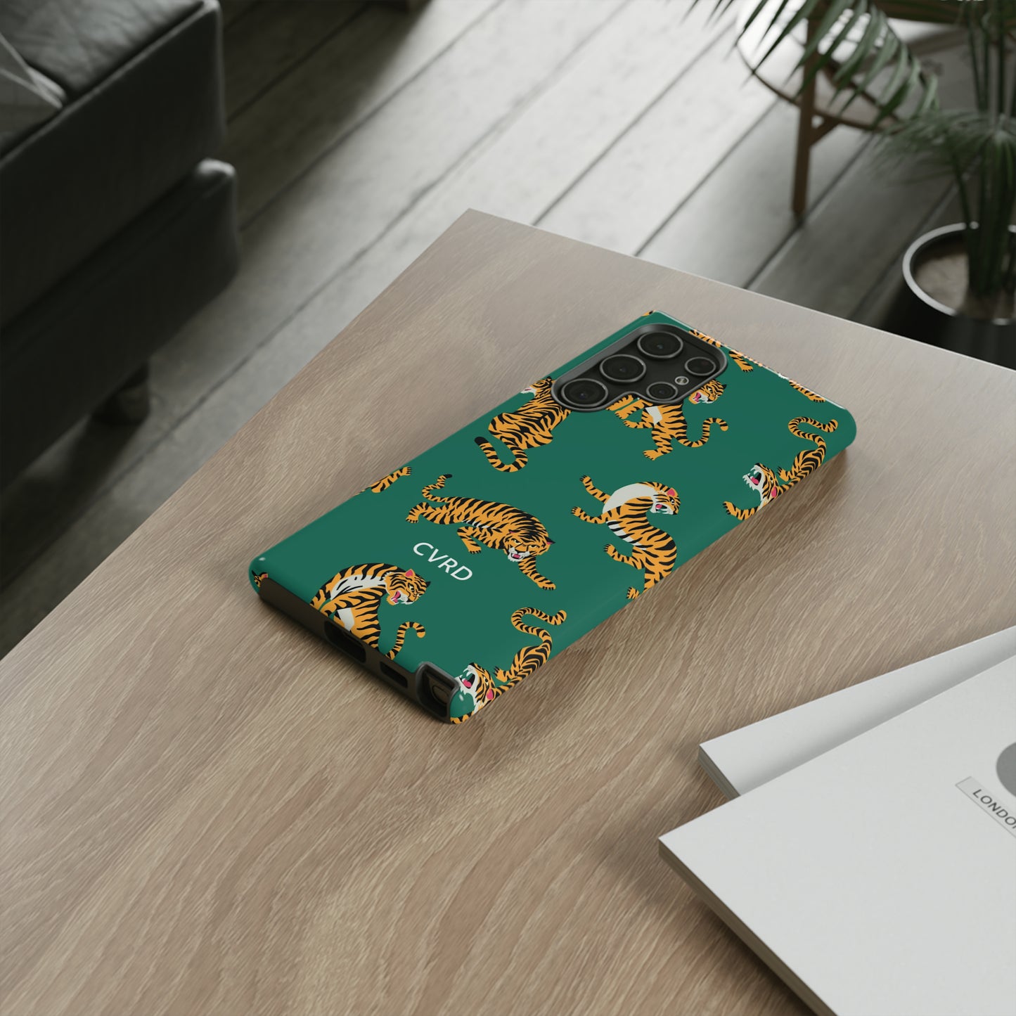 Green Tiger Samsung Phone Case