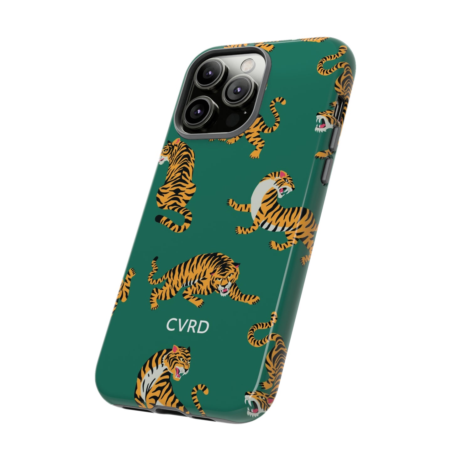 Green Tiger iPhone Case
