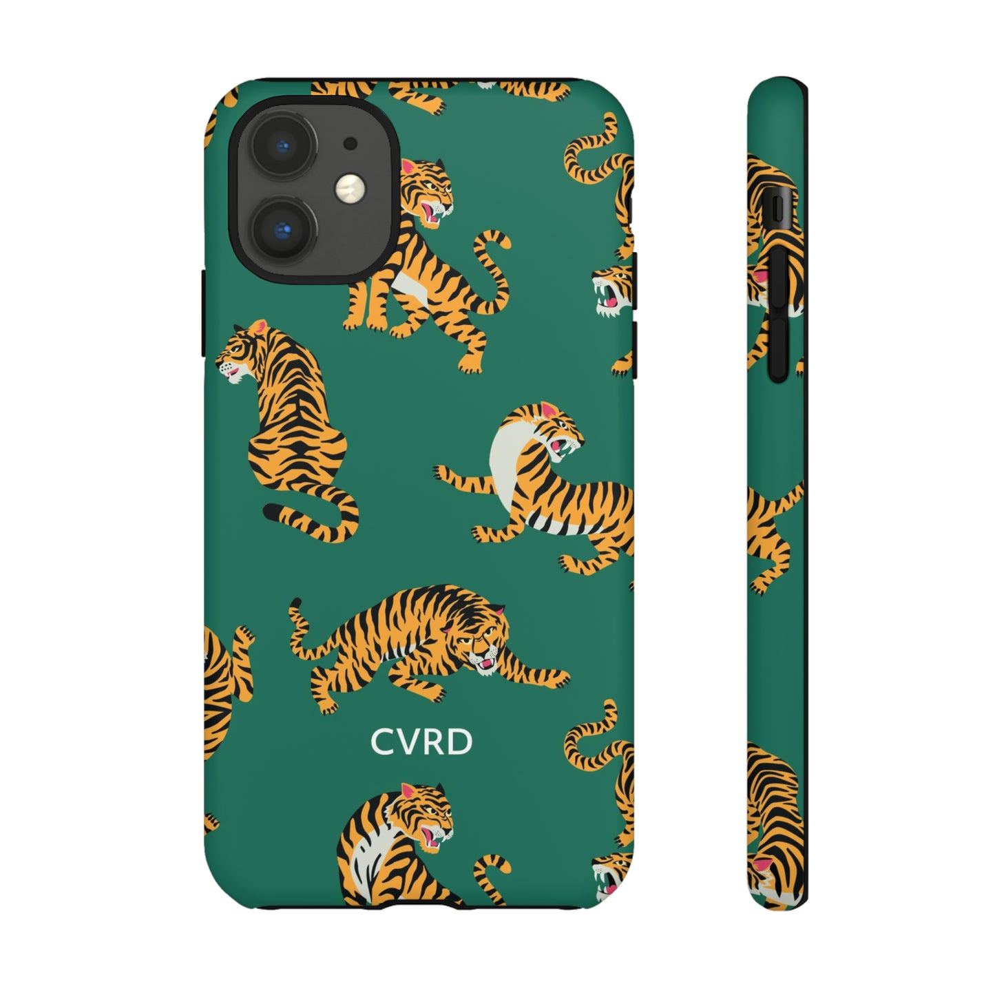 Green Tiger iPhone Case