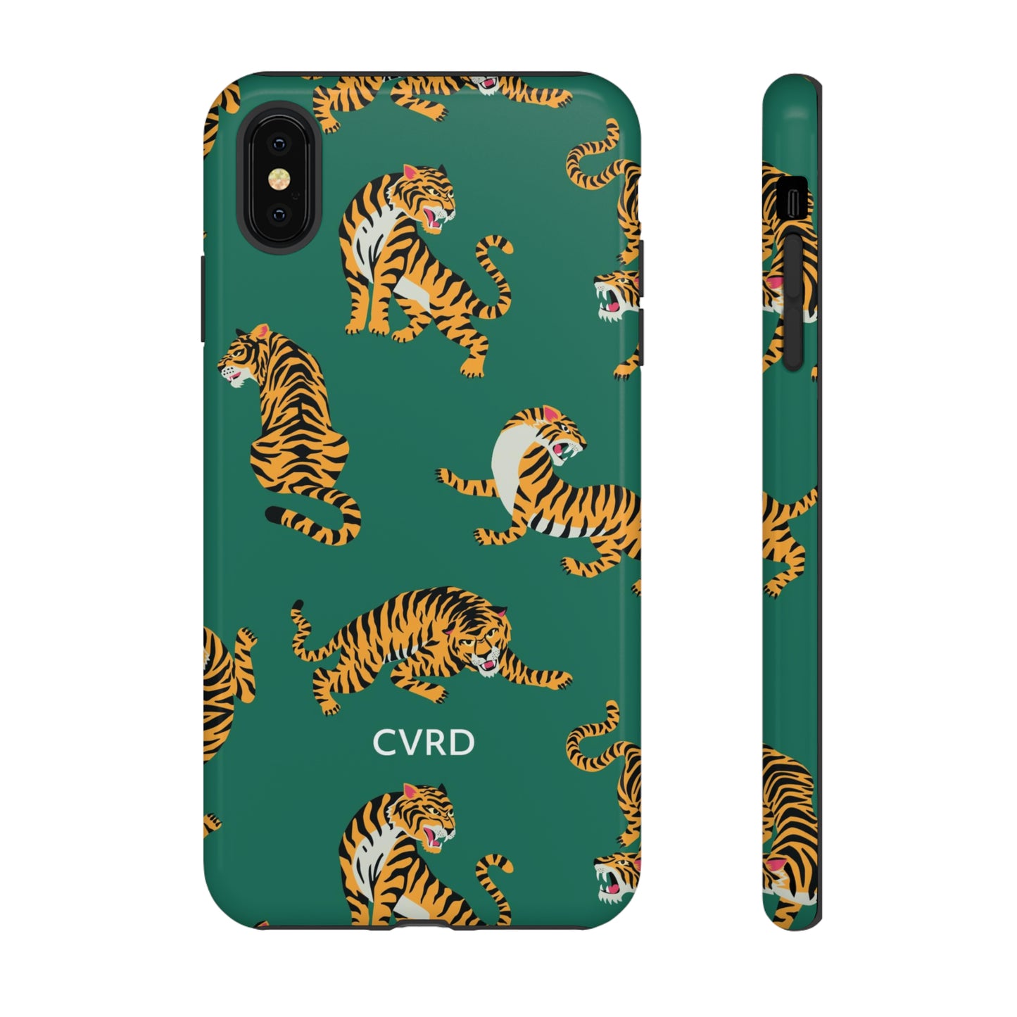 Green Tiger iPhone Case