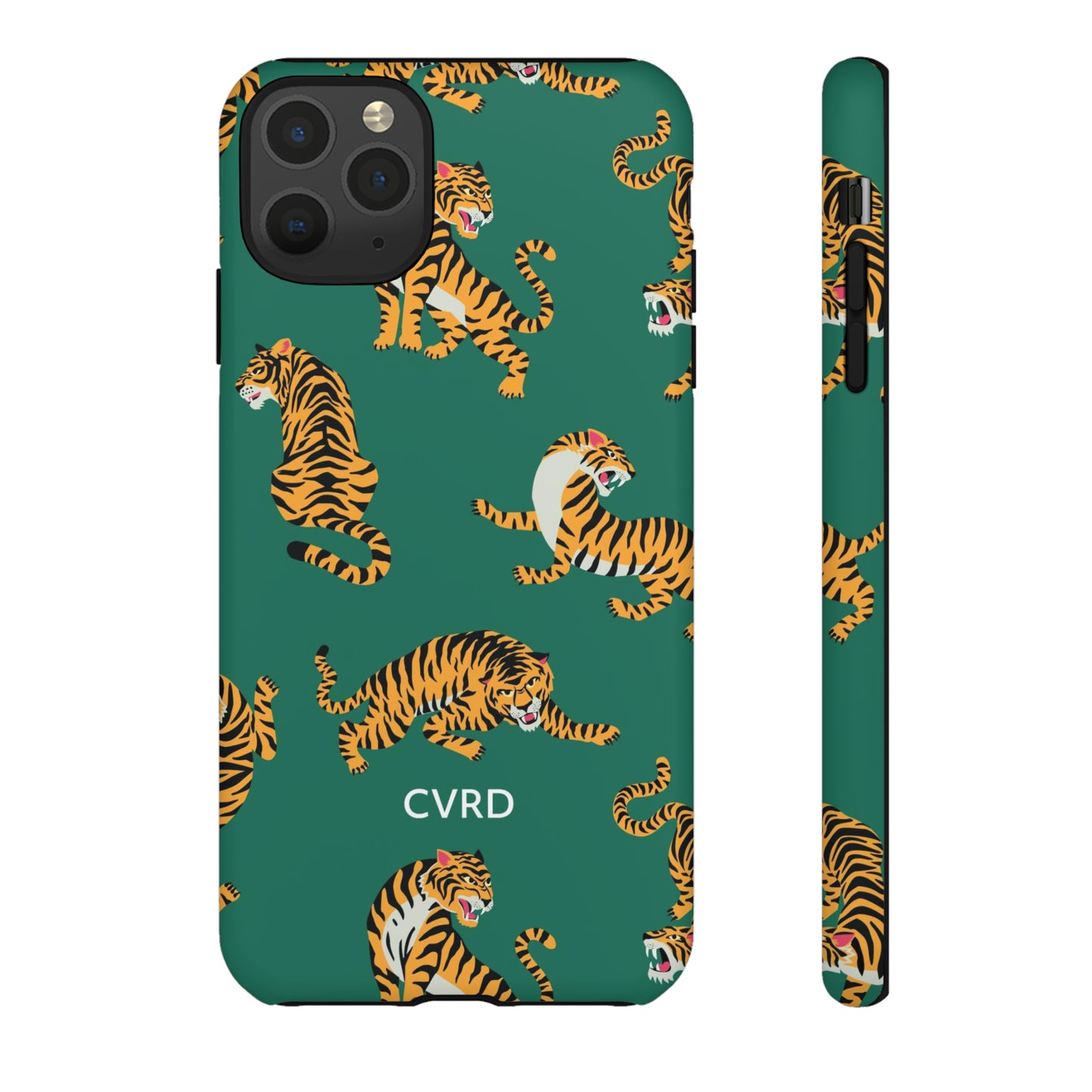Green Tiger iPhone Case