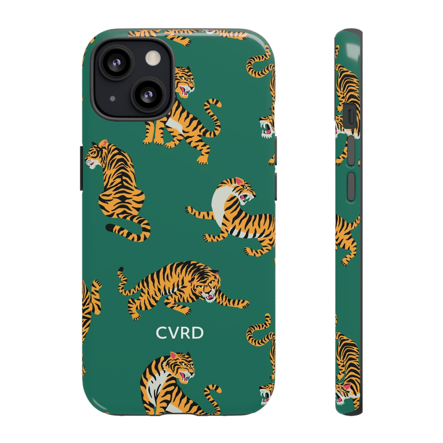 Green Tiger iPhone Case
