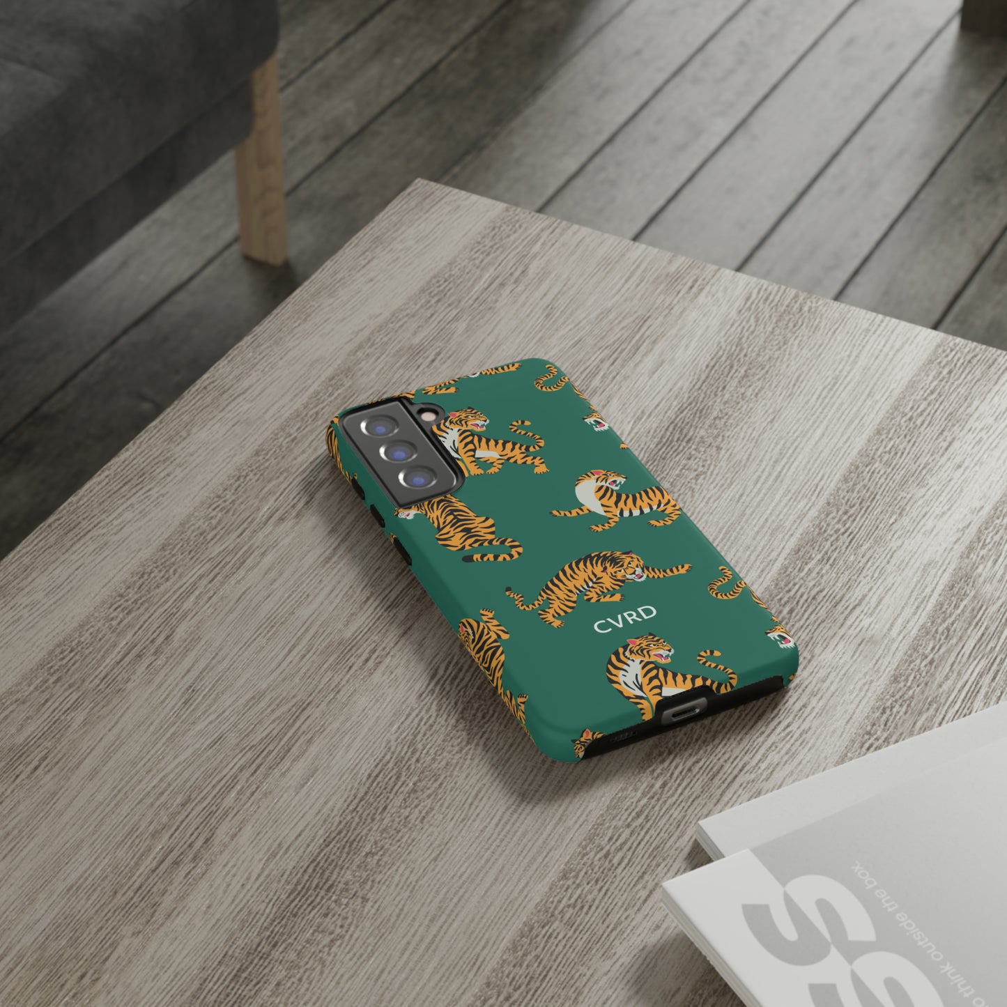 Green Tiger Samsung Phone Case