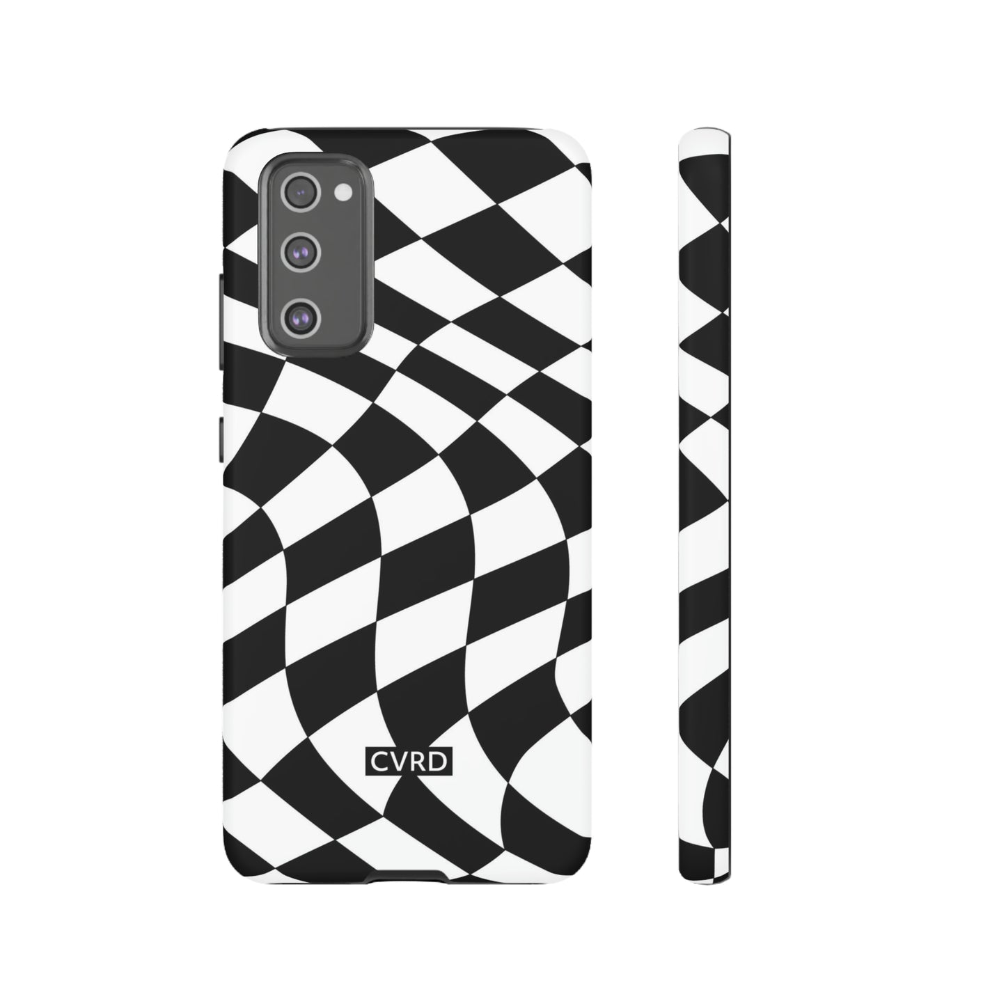 Checkered Waves Samsung Phone Case