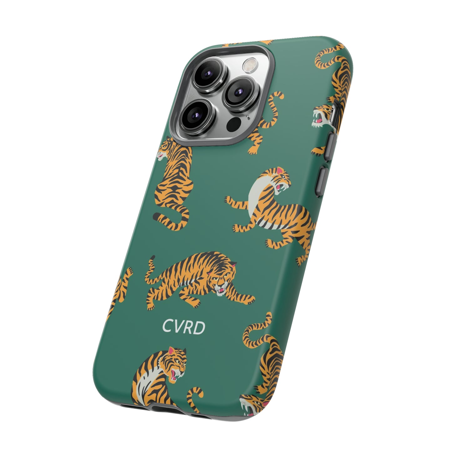 Green Tiger iPhone Case