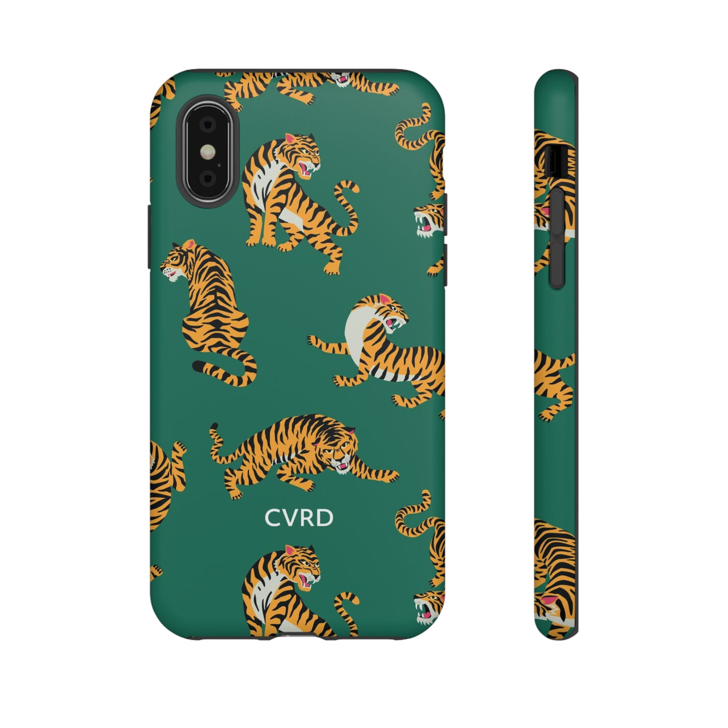 Green Tiger iPhone Case