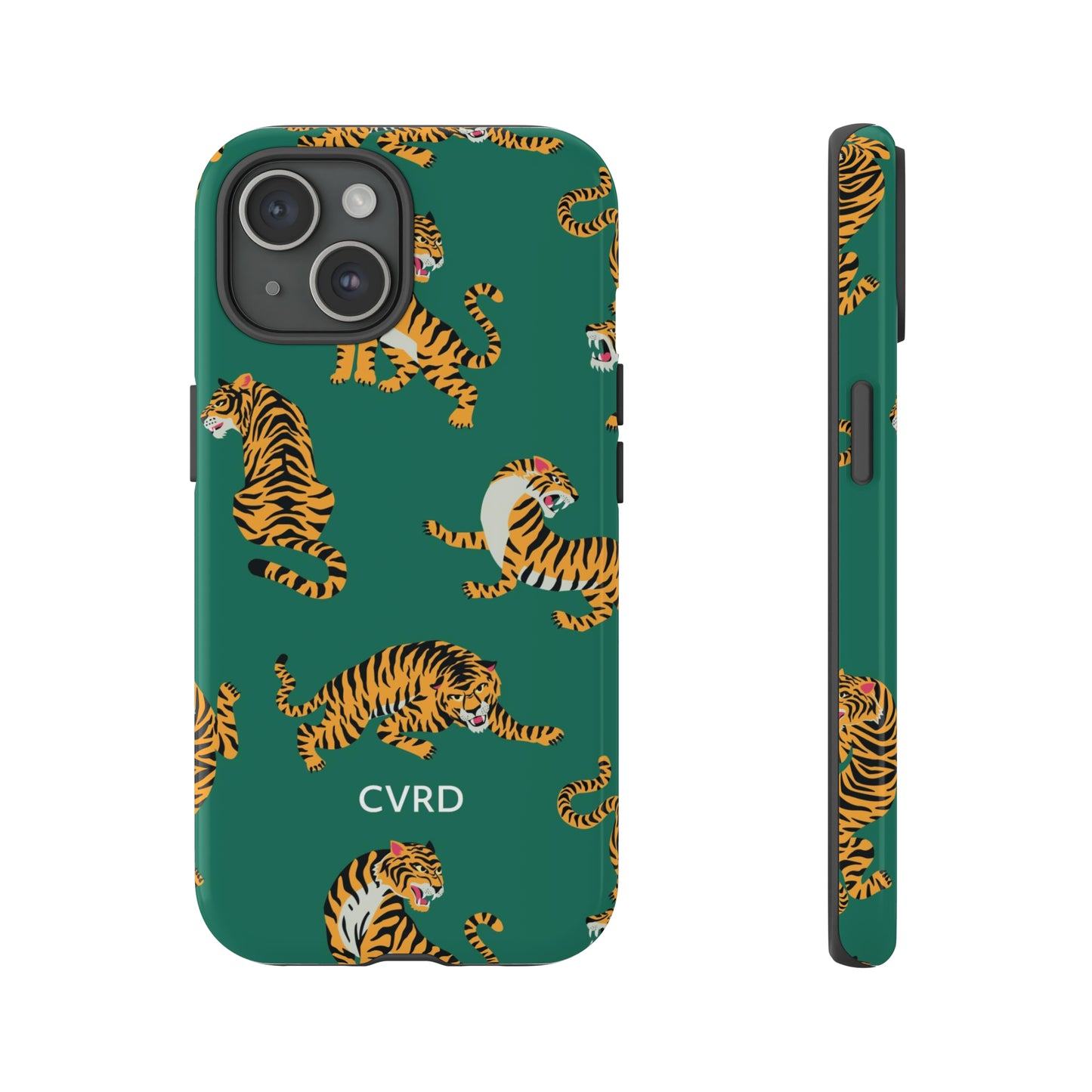 Green Tiger iPhone Case