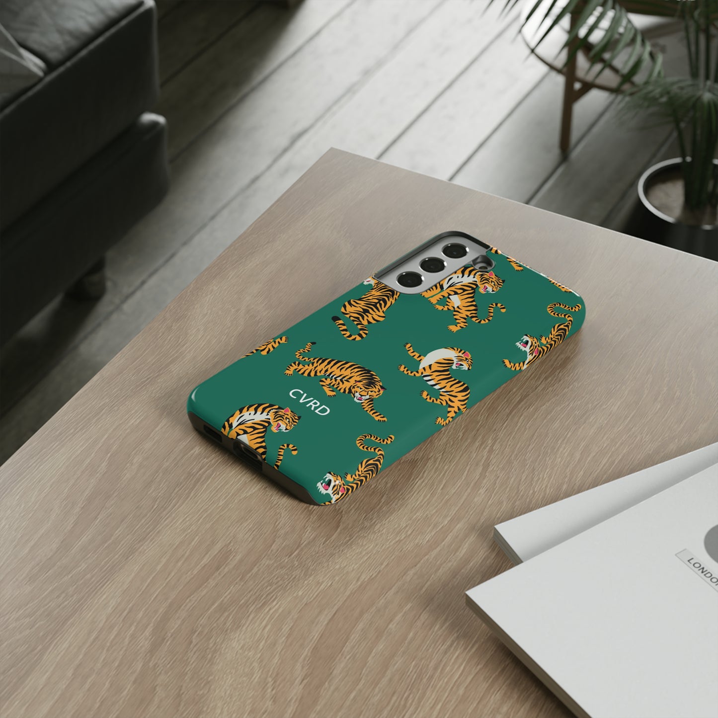 Green Tiger Samsung Phone Case