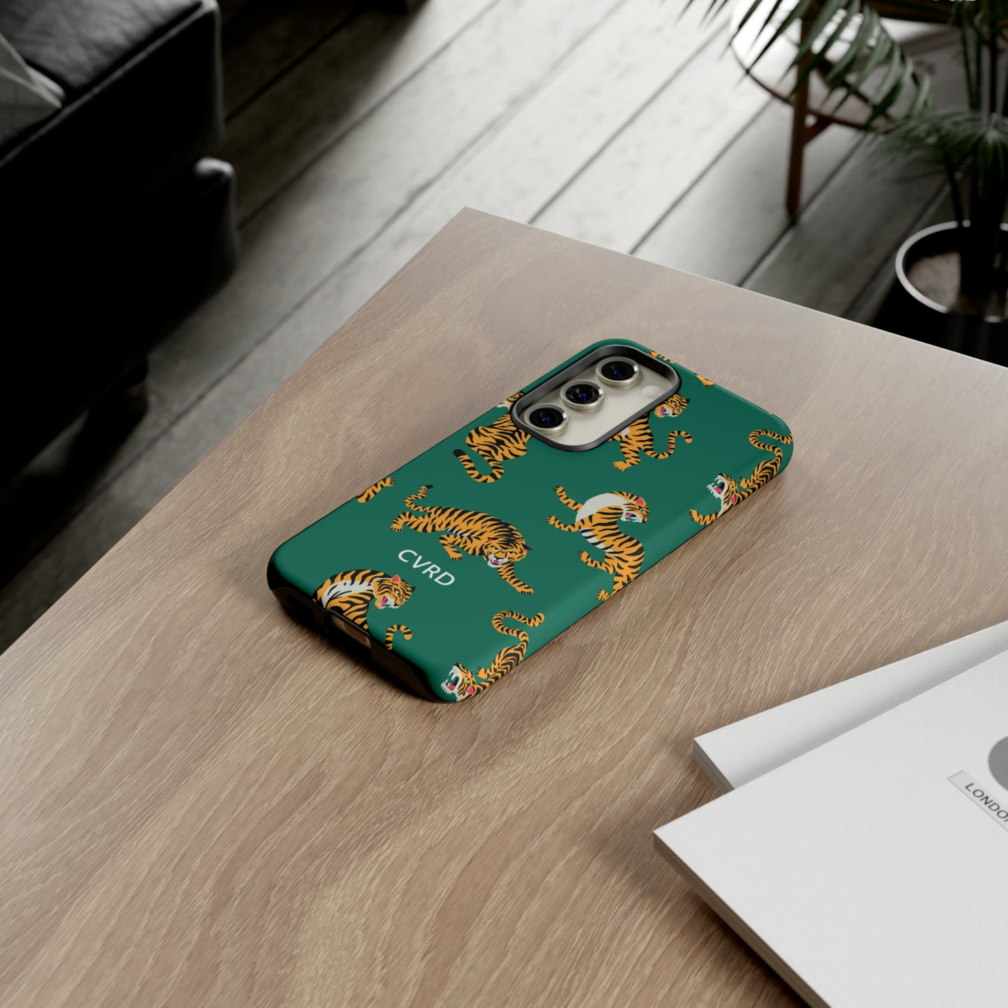 Green Tiger Samsung Phone Case