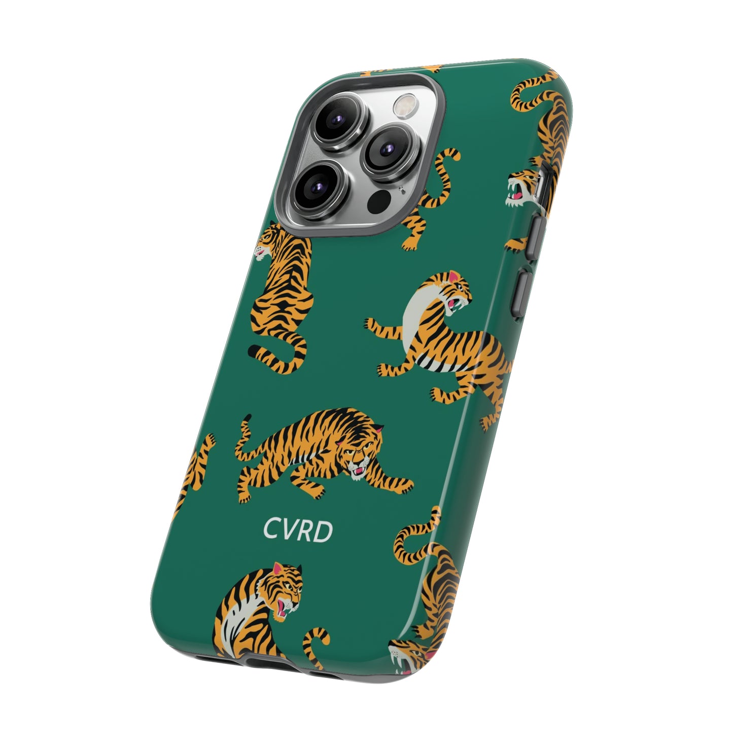 Green Tiger iPhone Case