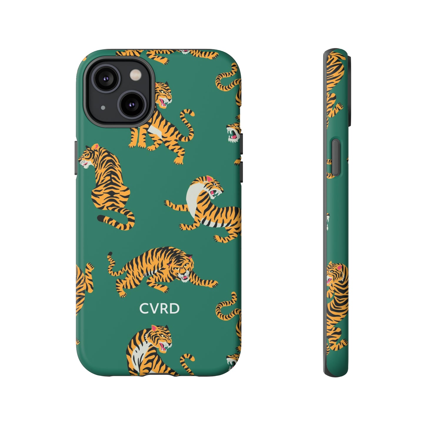 Green Tiger iPhone Case