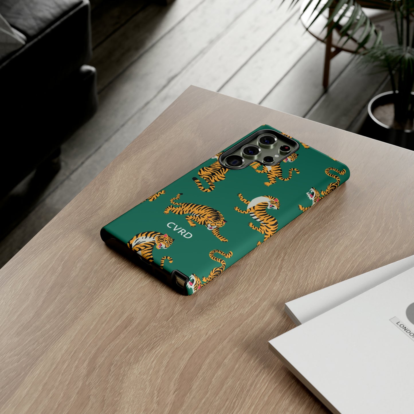 Green Tiger Samsung Phone Case