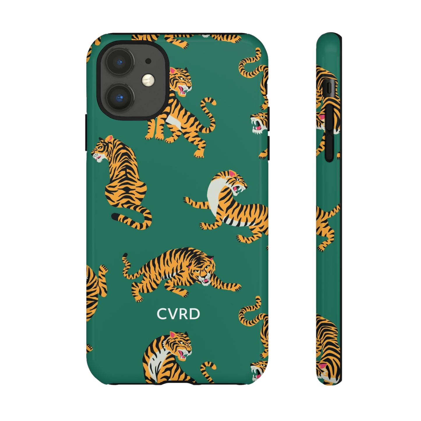 Green Tiger iPhone Case