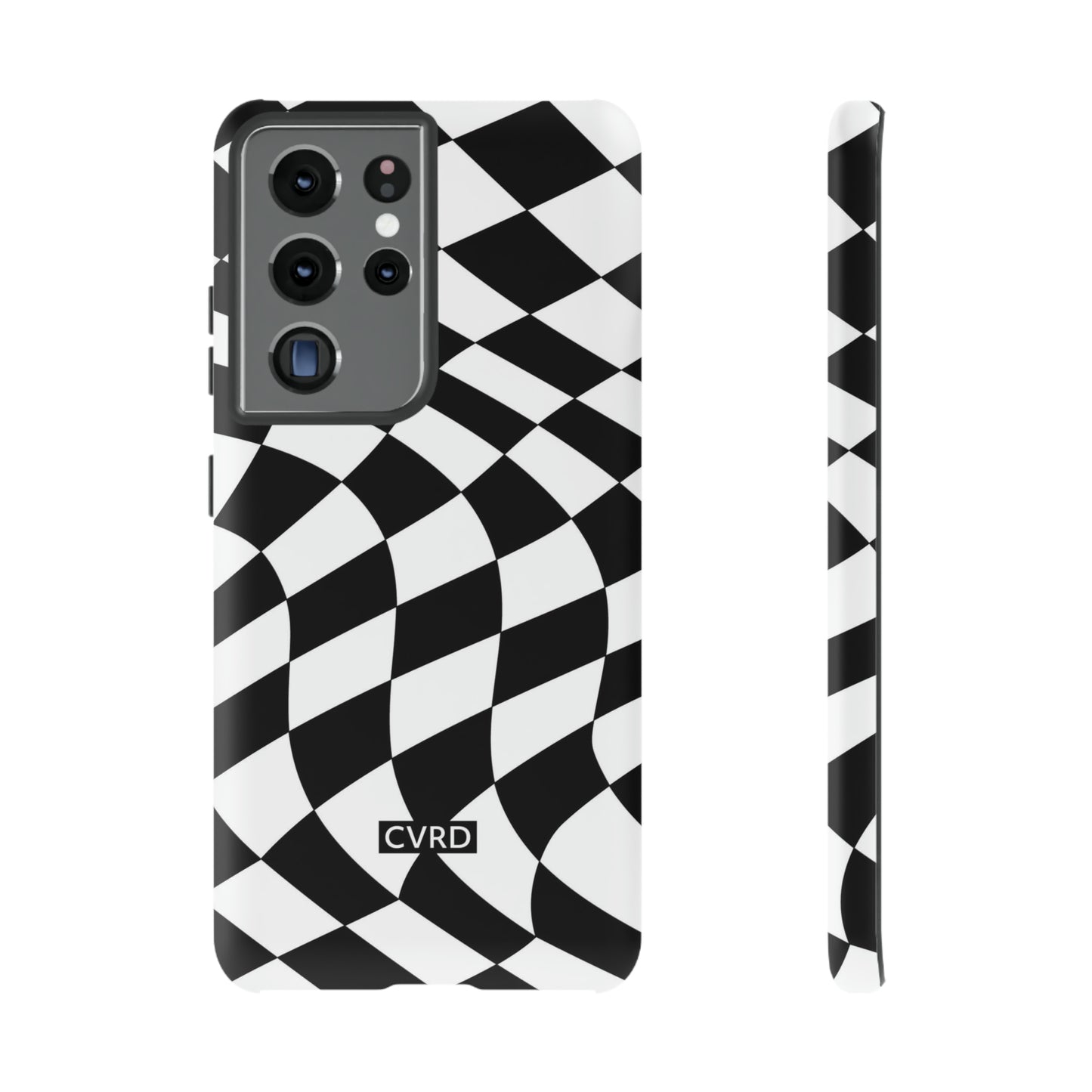 Checkered Waves Samsung Phone Case