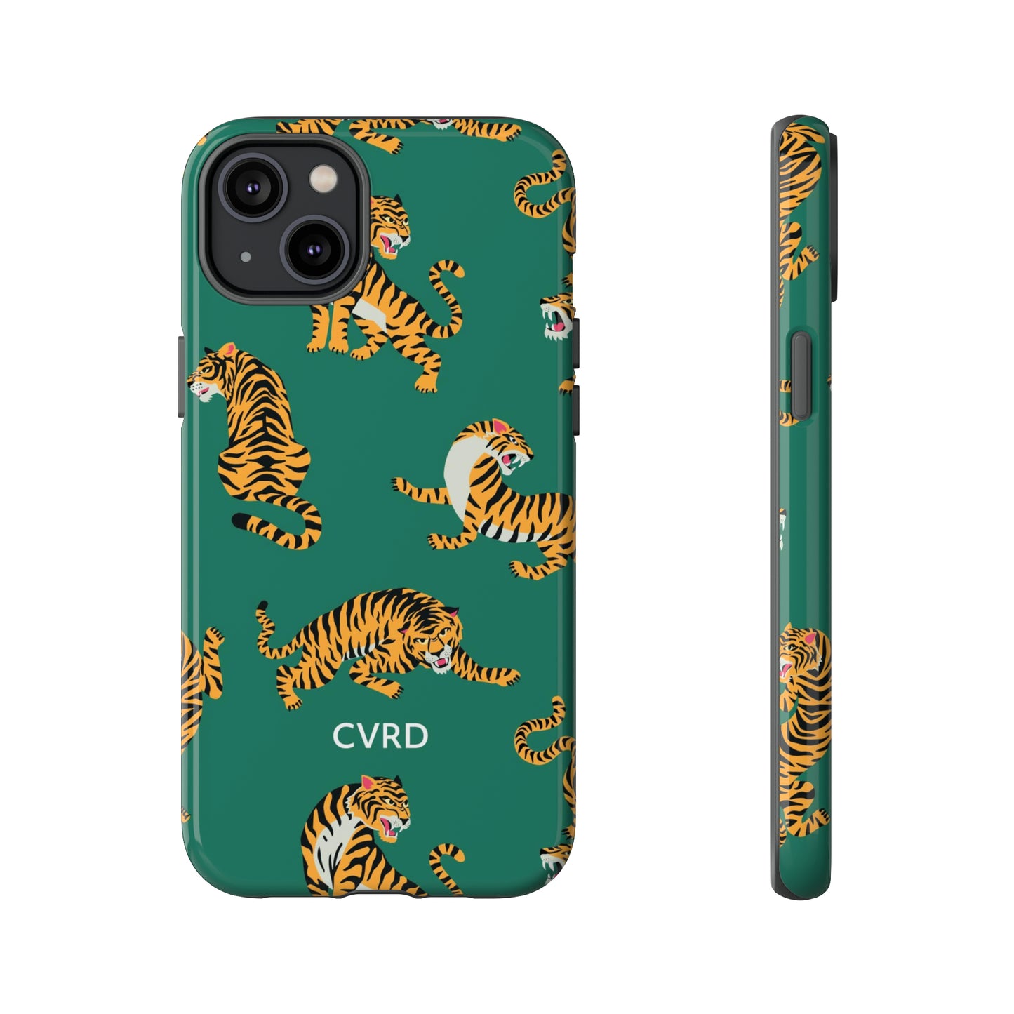 Green Tiger iPhone Case