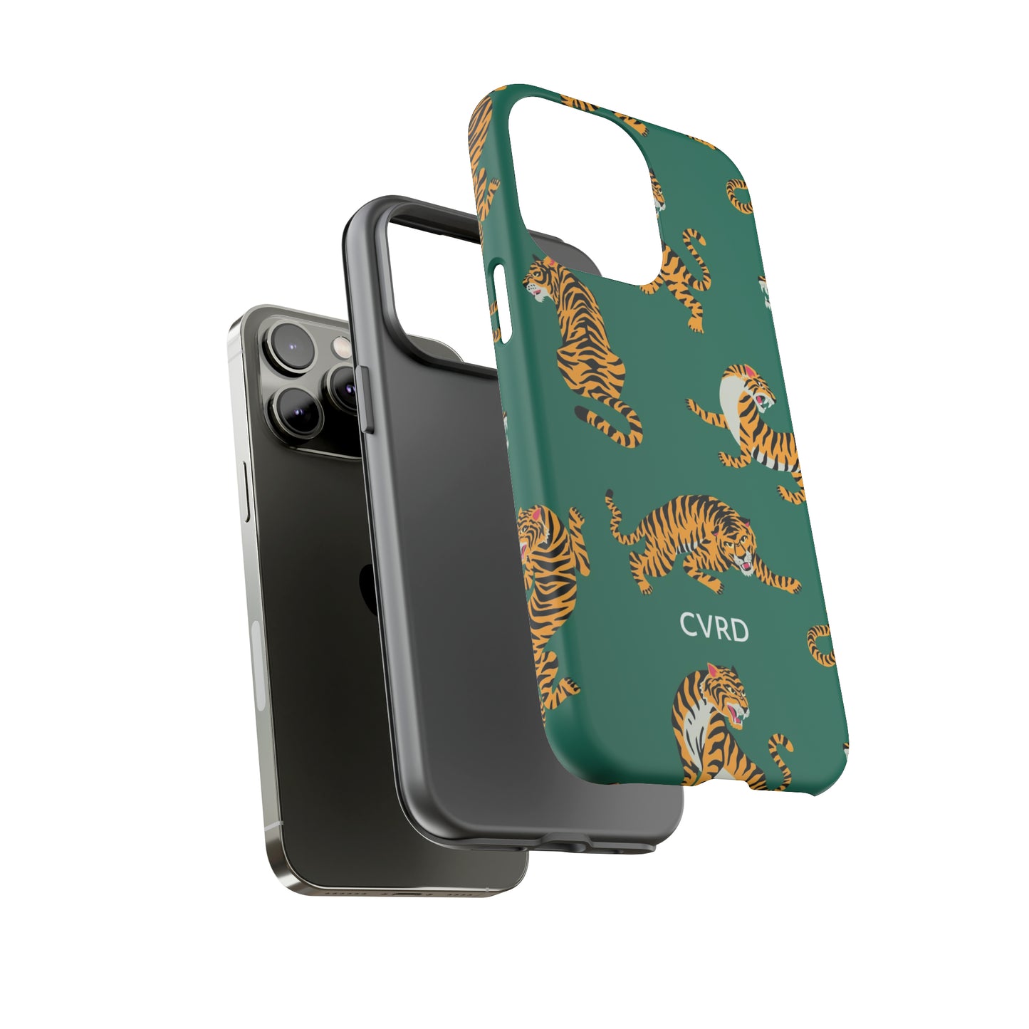 Green Tiger iPhone Case