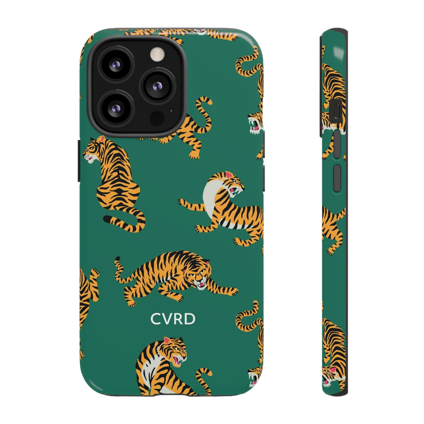 Green Tiger iPhone Case