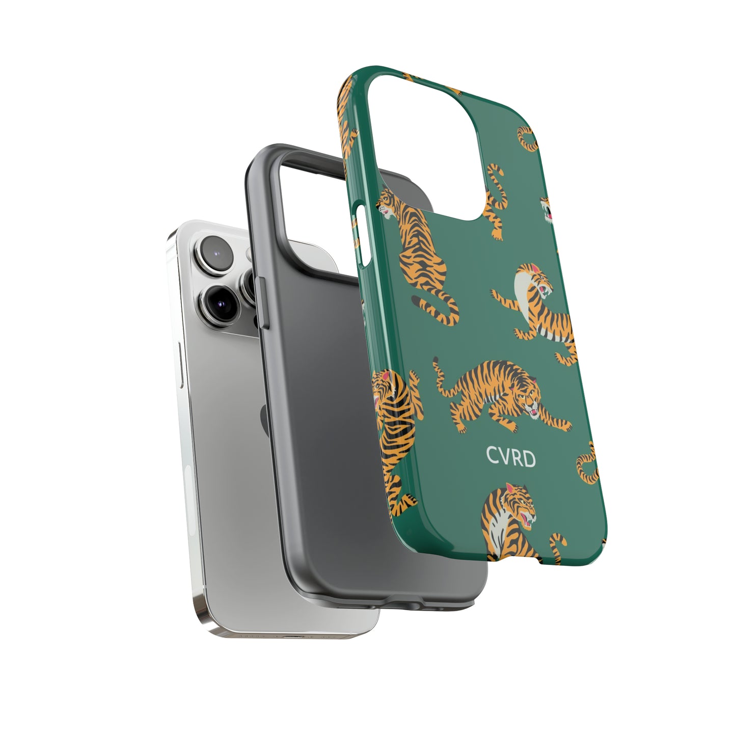 Green Tiger iPhone Case