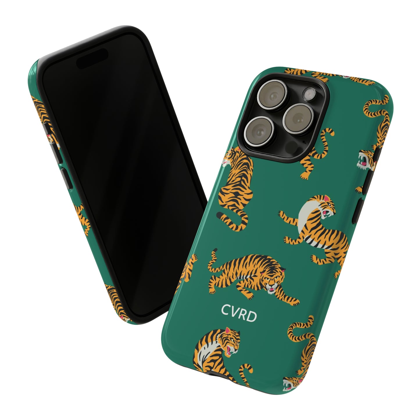 Green Tiger iPhone Case