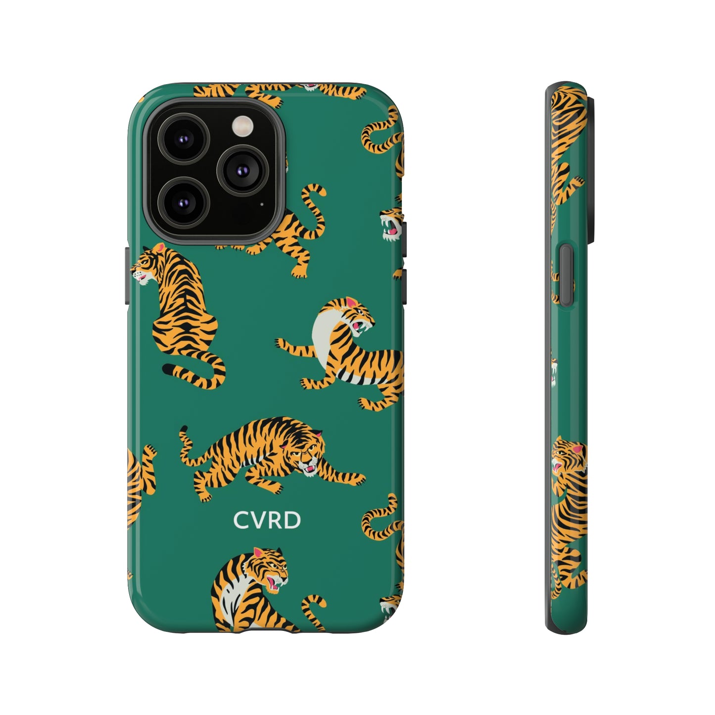 Green Tiger iPhone Case