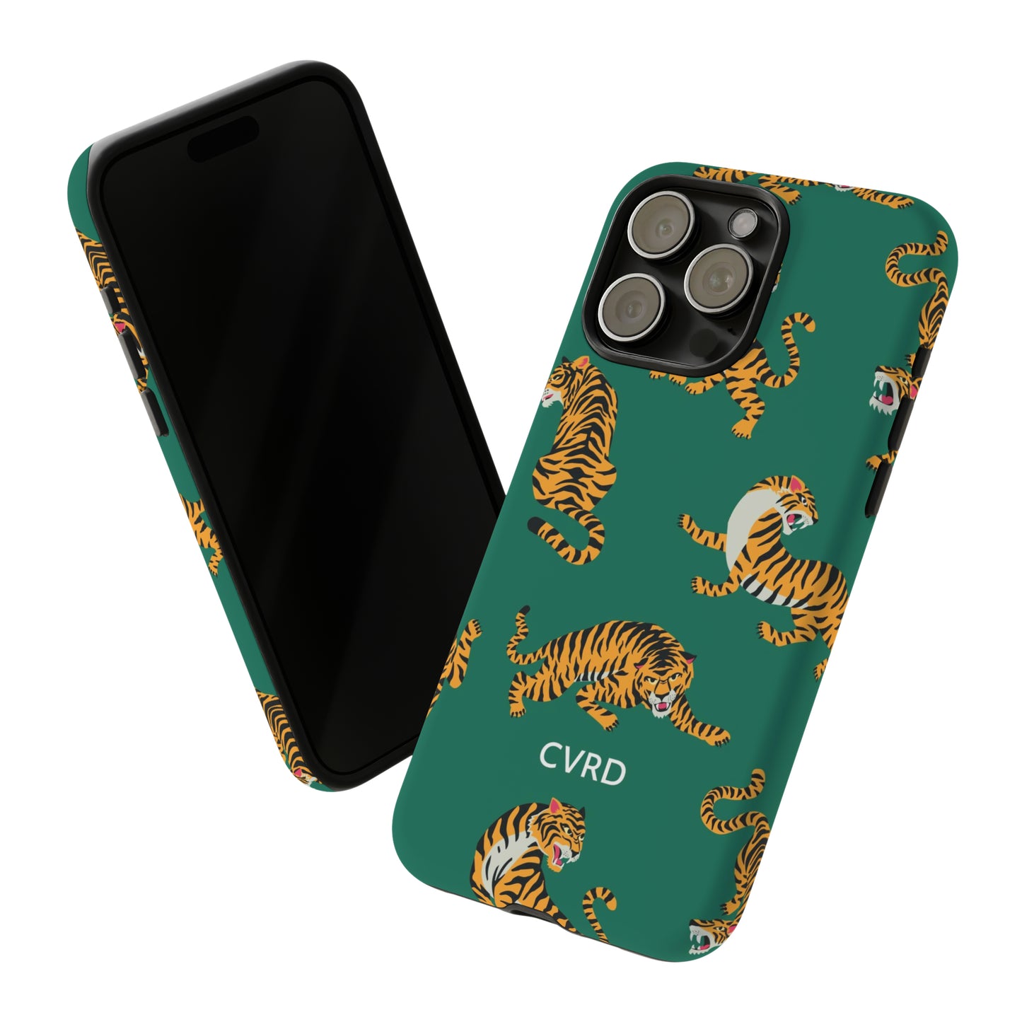Green Tiger iPhone Case