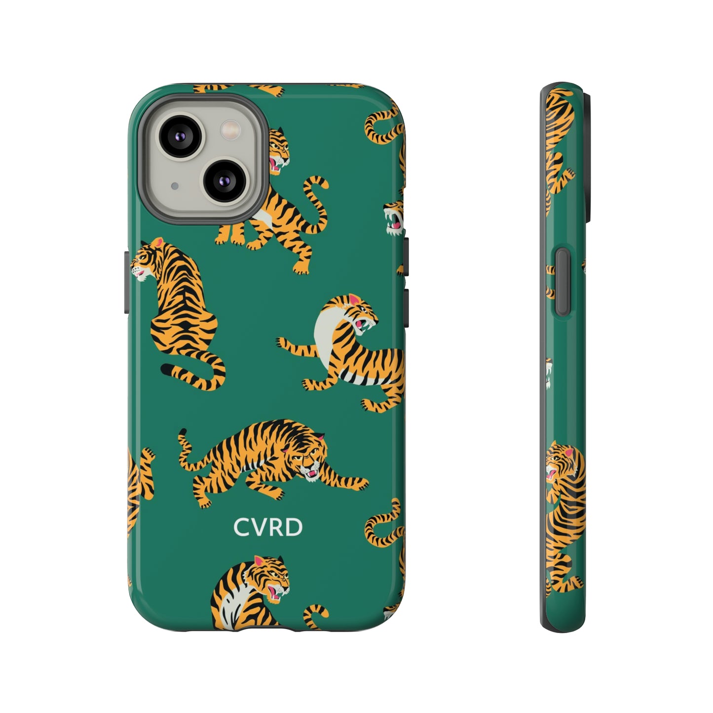 Green Tiger iPhone Case