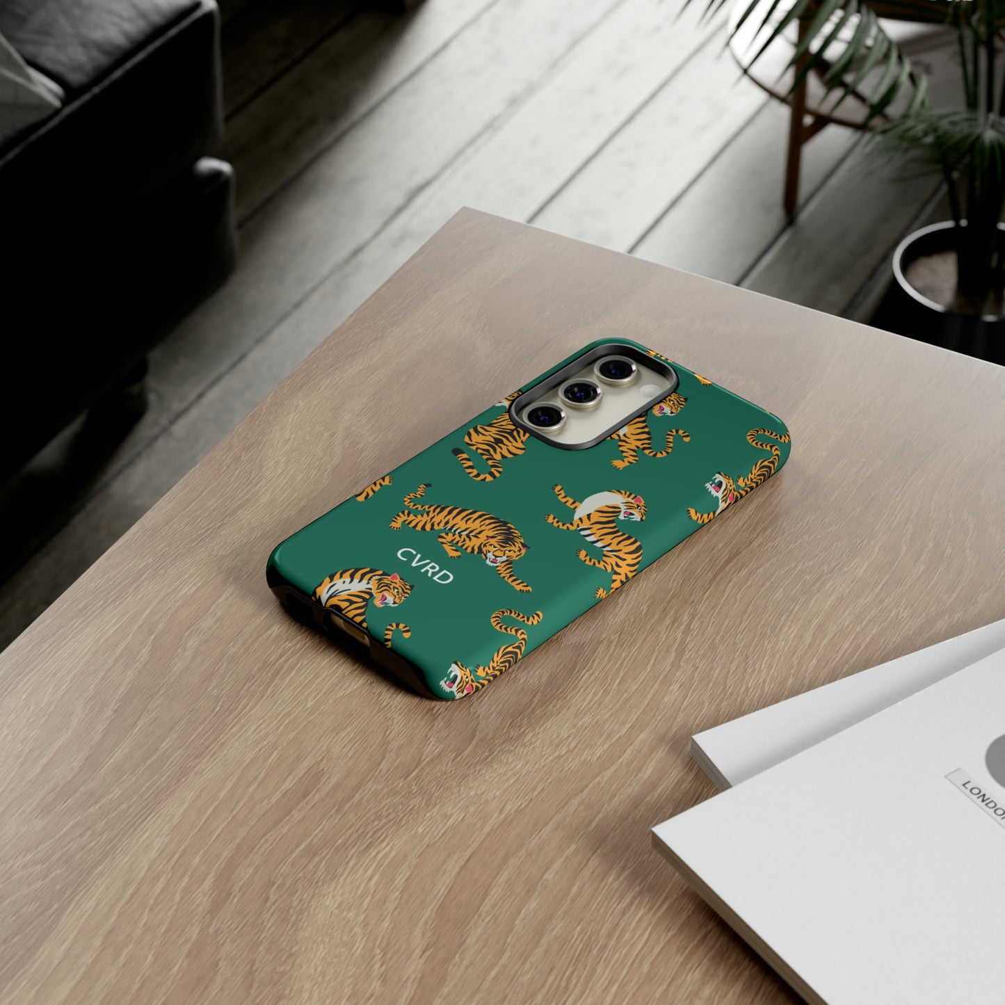 Green Tiger Samsung Phone Case