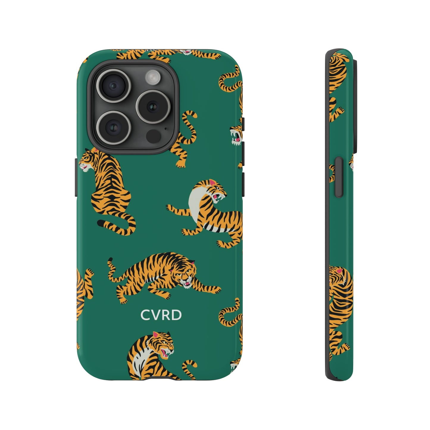 Green Tiger iPhone Case
