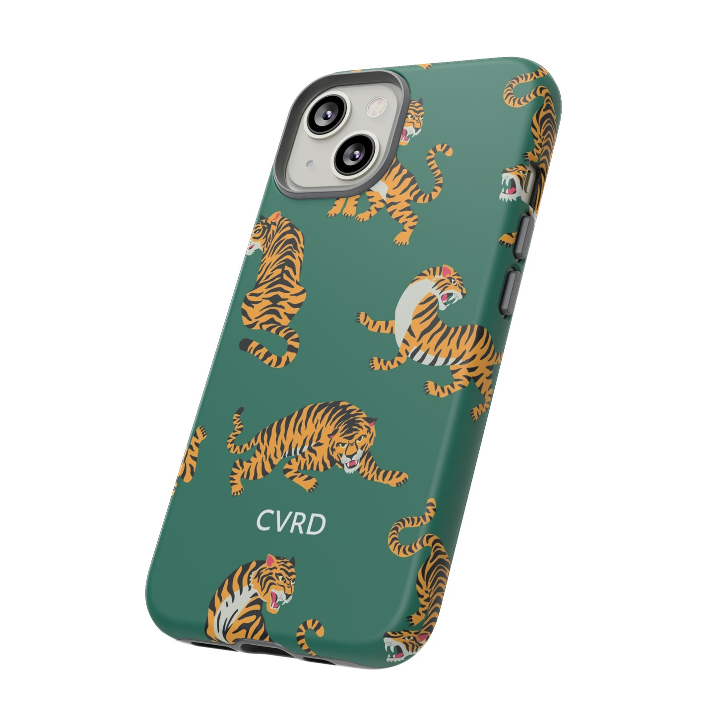 Green Tiger iPhone Case