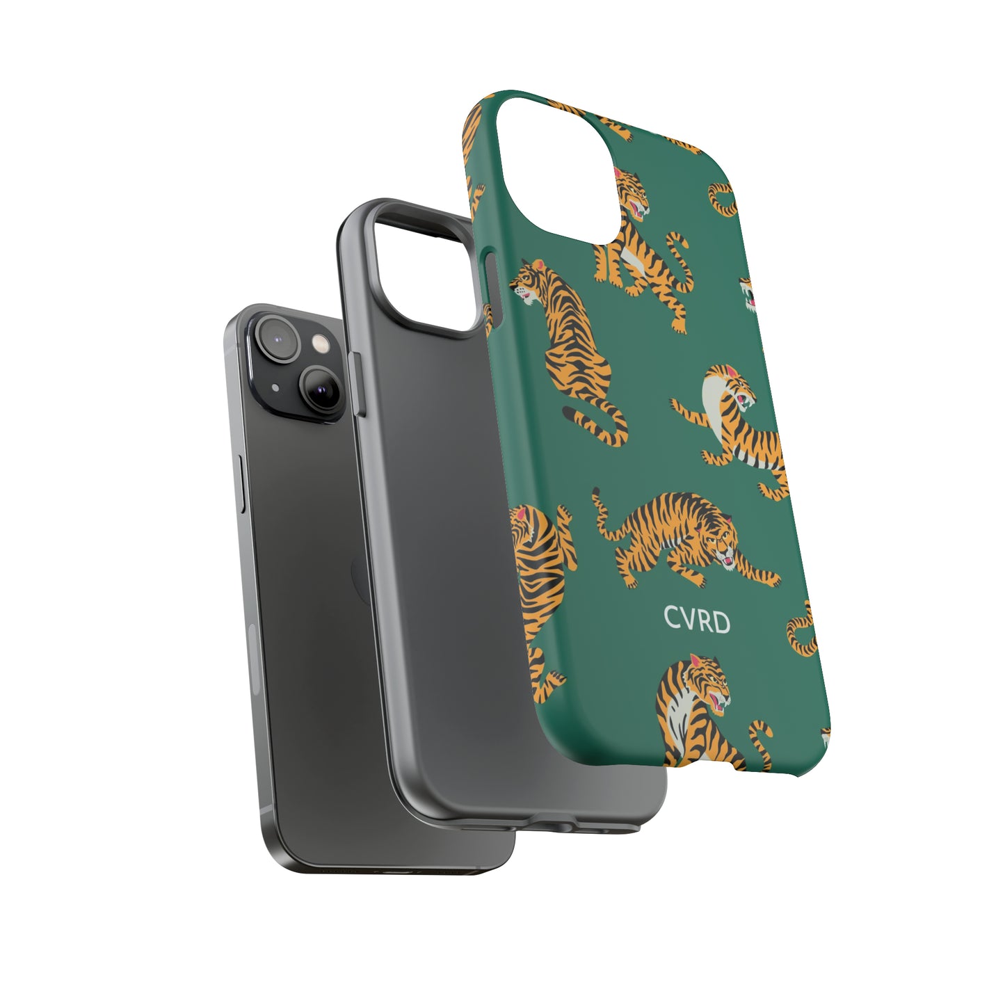 Green Tiger iPhone Case