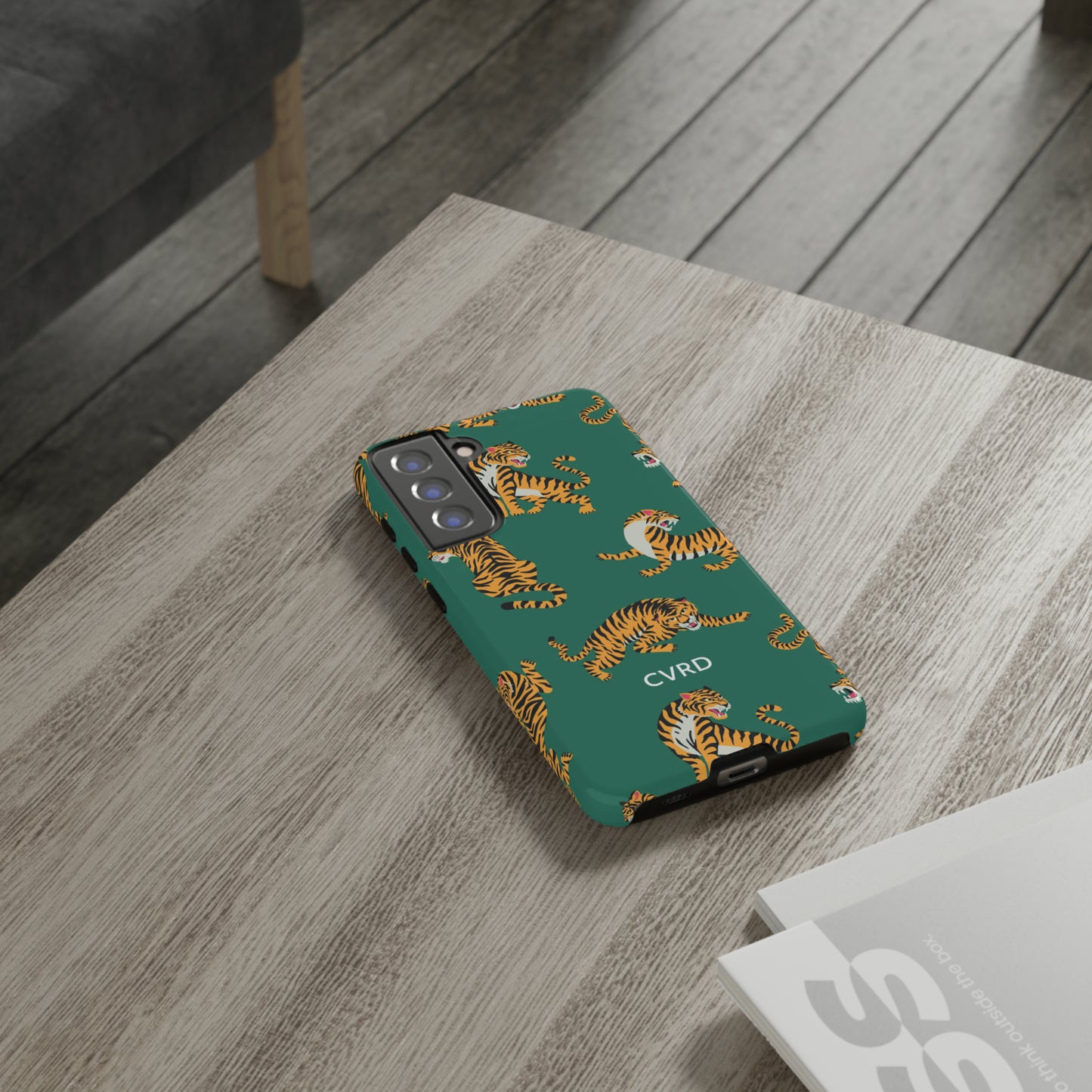 Green Tiger Samsung Phone Case