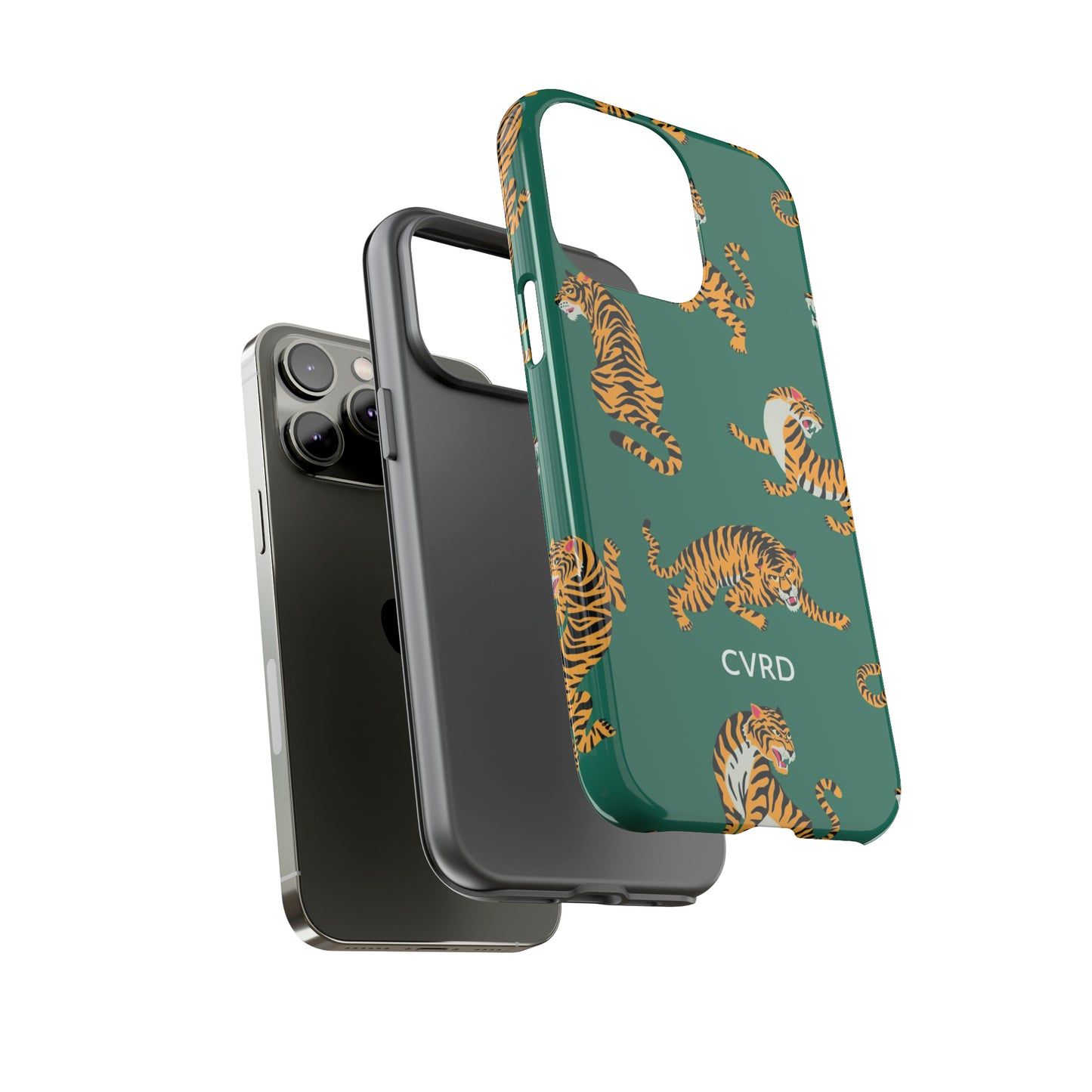 Green Tiger iPhone Case