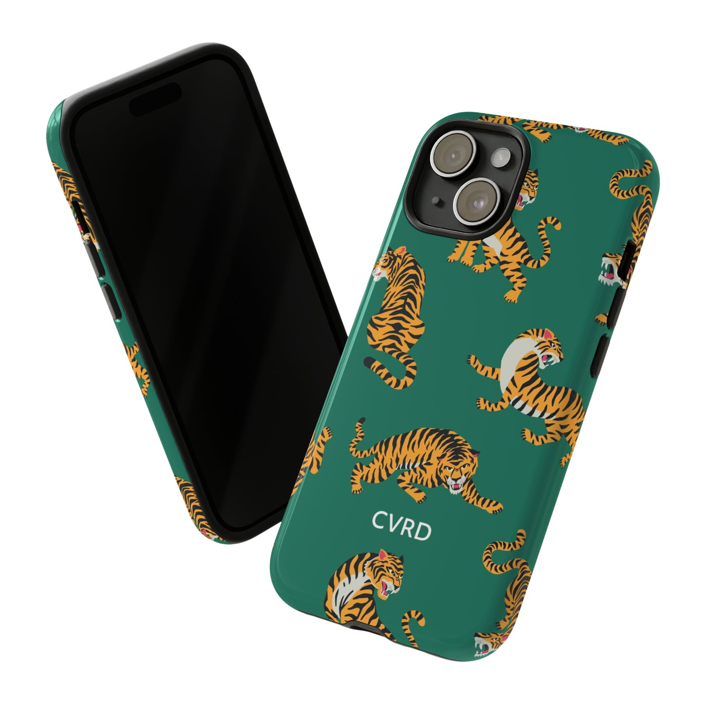 Green Tiger iPhone Case