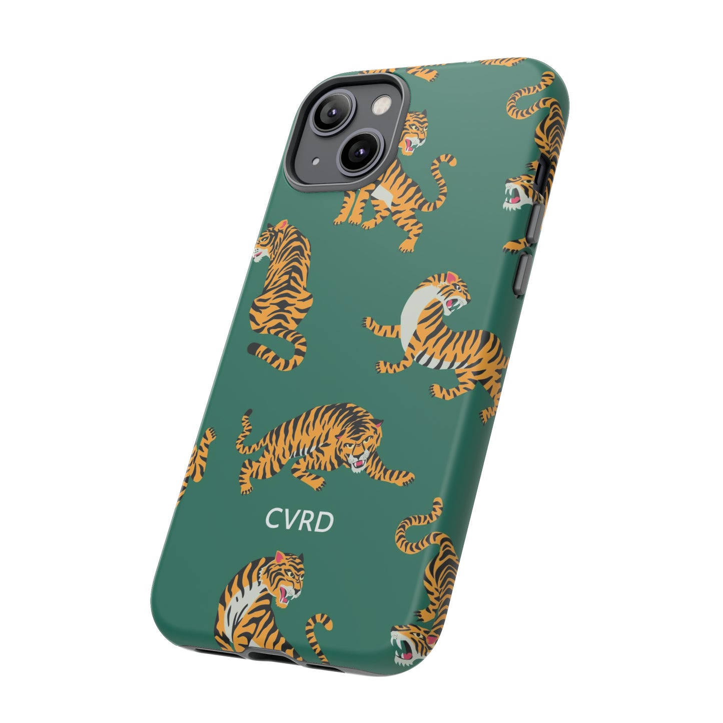 Green Tiger iPhone Case