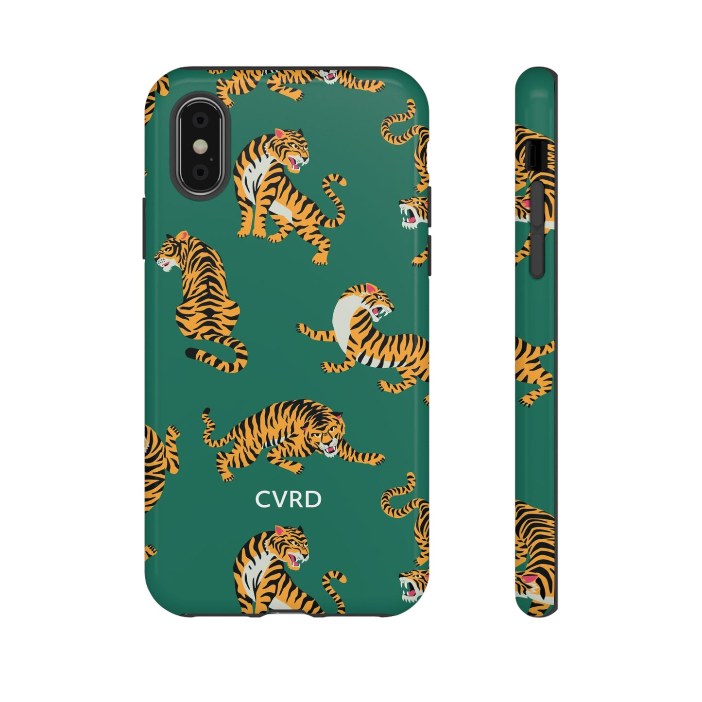 Green Tiger iPhone Case
