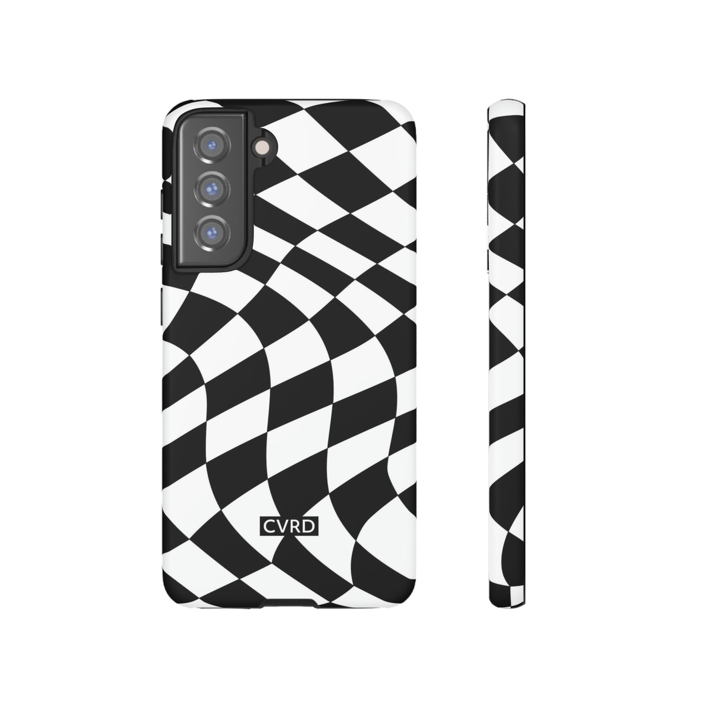Checkered Waves Samsung Phone Case