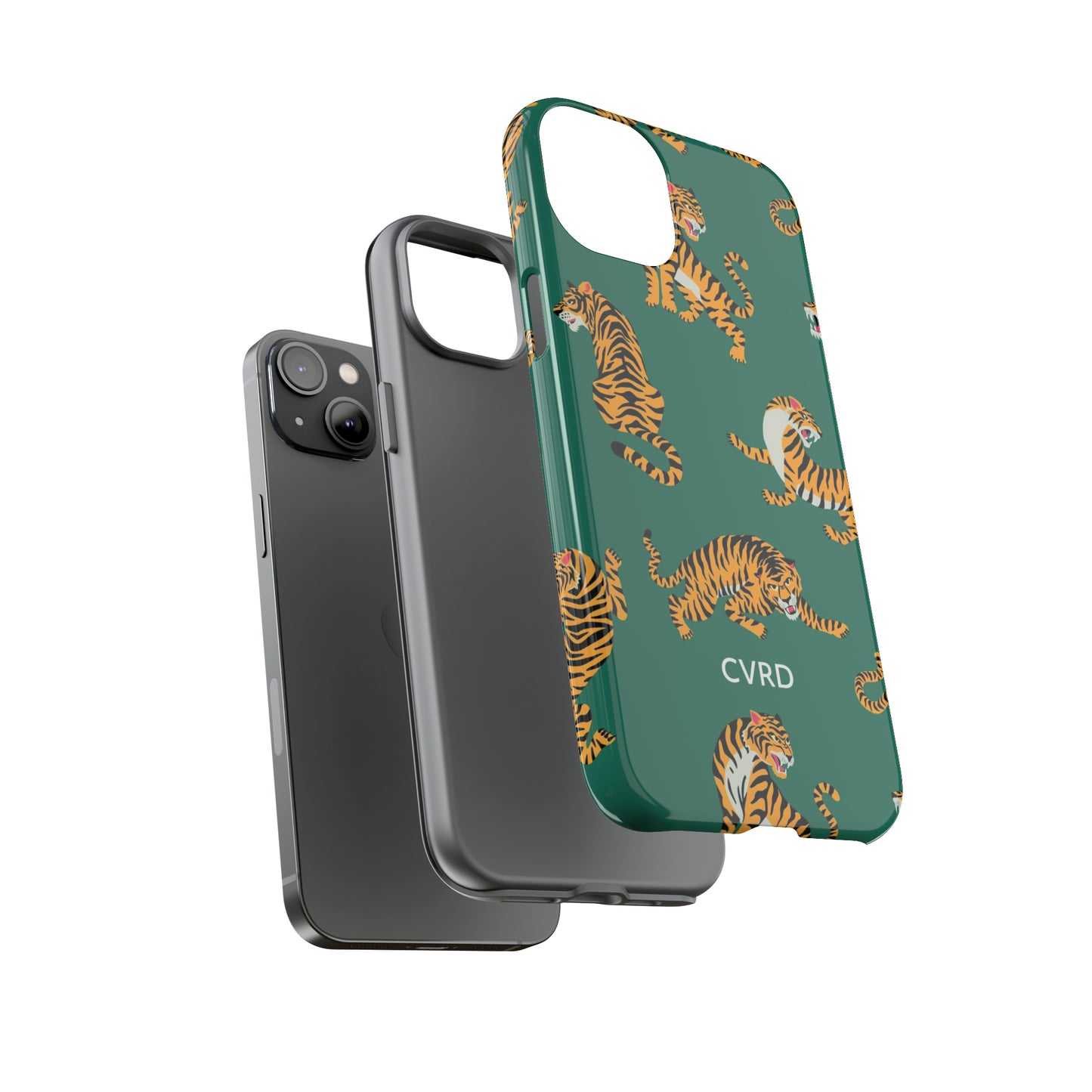 Green Tiger iPhone Case