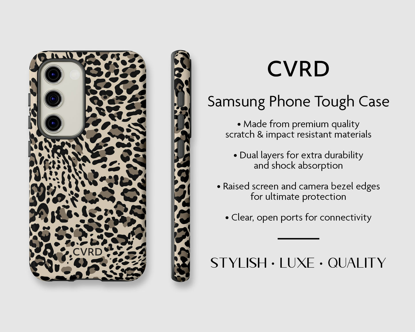 Leopard Print Samsung Case