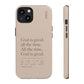 God is Good All The Time, Latte iPhone Case