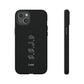 W.W.J.D Black Phone Case