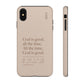 God is Good All The Time, Latte iPhone Case