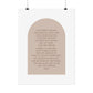 The Lord's Prayer Christian Art Print (Physical)