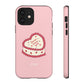 Pink Vintage Heart Cake Christian Phone Case