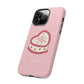 Pink Vintage Heart Cake Christian Phone Case