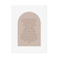 The Lord's Prayer Christian Art Print (Physical)