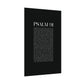 Psalm 91 Christian Art Print - Black (Physical Poster)