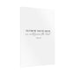 "As for me and my house" Joshua 24:15 Christian Art Print - White (Physical Poster)